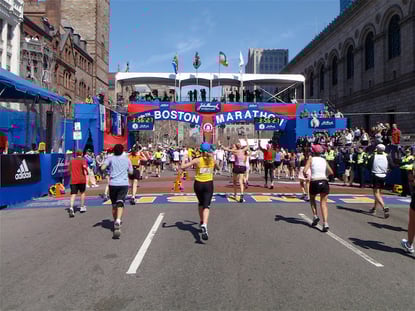 Boston Marathon Finish Line Boston Marathon Finish Line