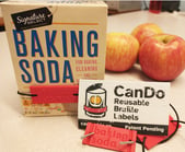 CanDo Braille Labels: Baking Box Labels